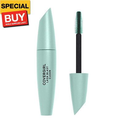 Lash Blast Clean Volume Mascara, Vegan Formula, Volumizing, Smudge-Proof, Cruelt
