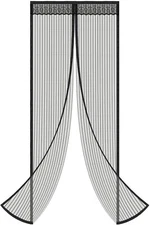 Cortina Magnetica Mosquitera Corredera Para Puerta Se Adapta Puertas 36X83