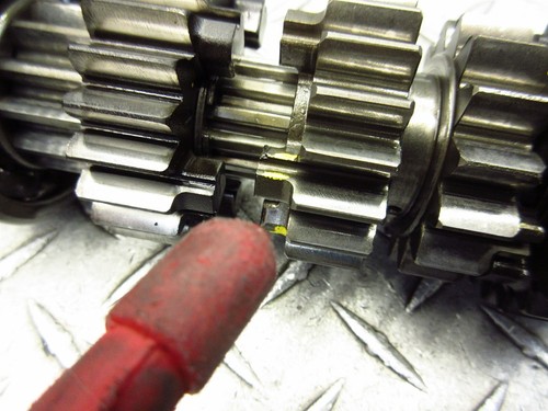 2007 02-07 Honda CB900 CB 919 Hornet OEM Transmission Drum Shift Gears Forks - Picture 7 of 12