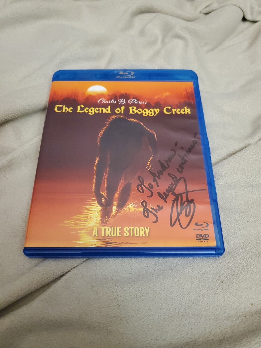 The Legend of Boggy Creek (Bluray, 1972) Signed! 888295965095 eBay