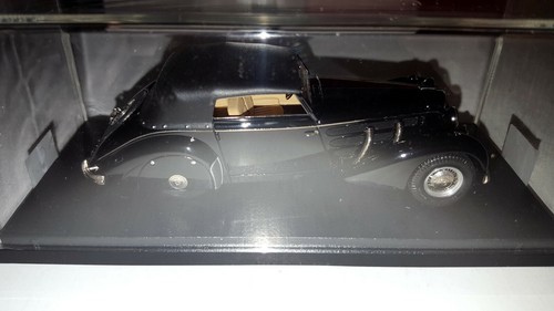 Rare EMC 1/43 1936 Mercedes Benz 540K Cabrio C 'Vanderbilt' Closed Top Up Black - Picture 3 of 10