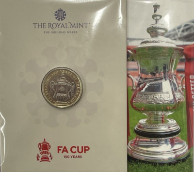 2022 £2 - FA CUP TWO POUNDS - BRILLIANT UNCIRCULATED - BU COIN PACK