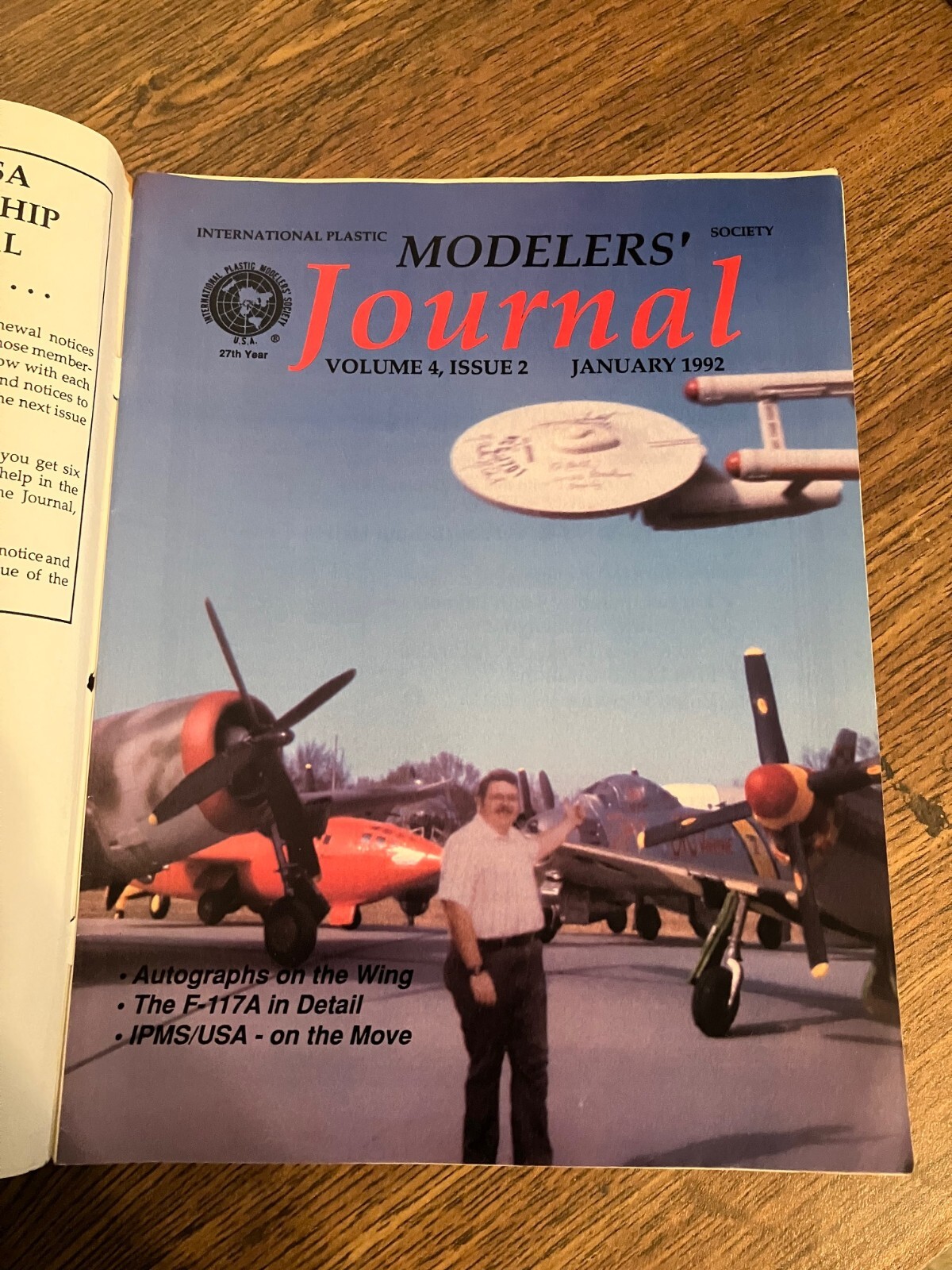 *Vintage Back Issue of Modelers' Journal Magazine - January 1992