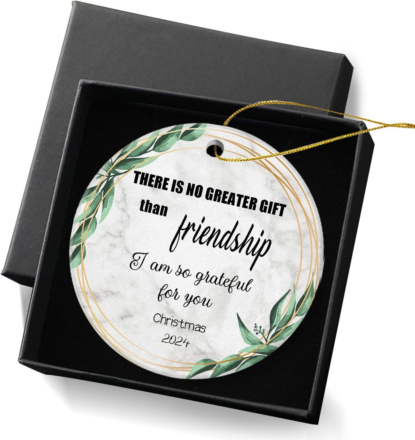 Good Friend Christmas Ornaments Friendship Xmas Tree Ornaments Keepsake Chris...