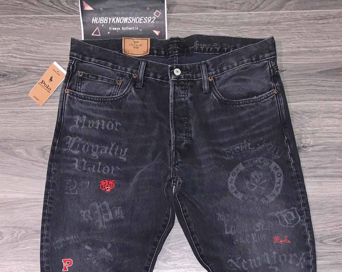 Polo embroidered jeans 2025