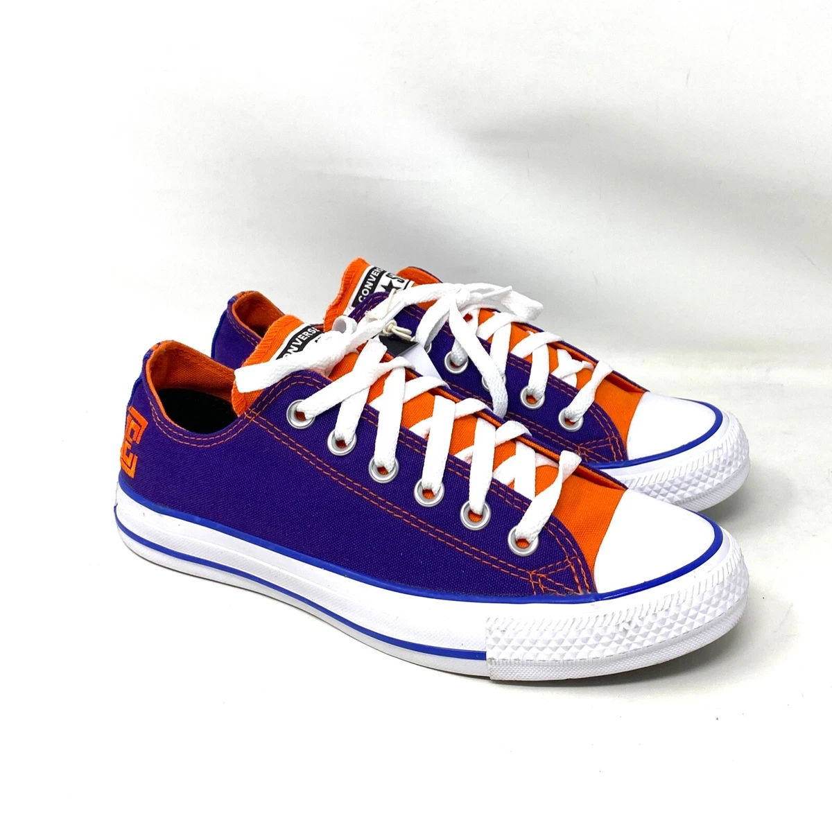 Purple orange converse Clearance