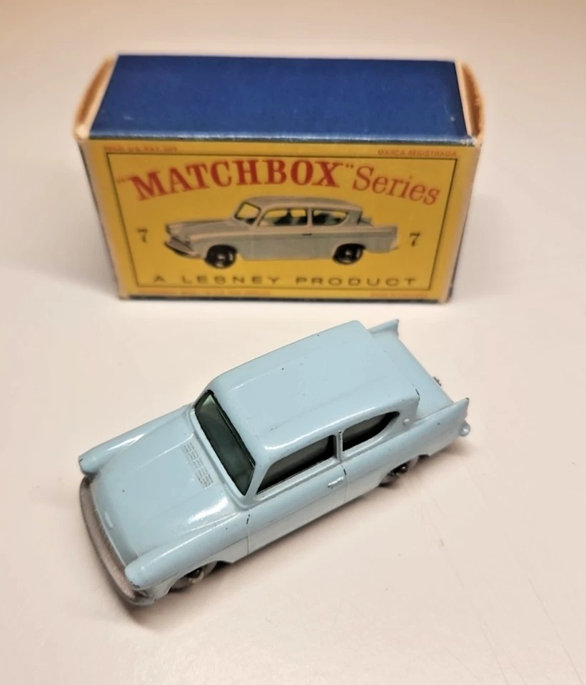 Matchbox Ford Anglia HARRY POTTER RW 1-75 Nr. 7 in mint inkl exzellente Box - Bild 3 von 4