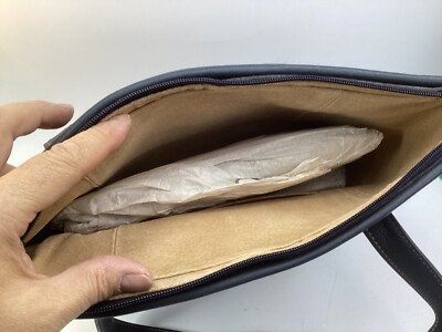 14” BORN WOOL & Leather Shoulder vintage Purse New (G1) | eBay