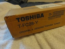 NEW IN BOX Genuine Toshiba for e studio 2820C Black Toner Cartridge T-FC28-Y