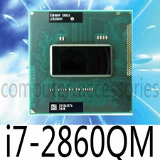 Intel Core i7-2860QM 2.5-3.6GHz 8M 4Cores SR02X Socket G2 Notebook CPU Processor