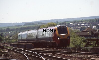 35mm Railway Slide- Voyager Class 220. 220020 @ Exeter