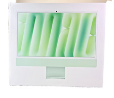 Box Only Apple iMac 24 Inch M4 Chip 2024 Model Green Empty with Shipping Box