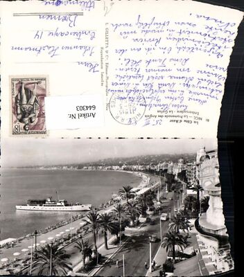 644303,Foto Ak La Cote d Azur Nice Nizza La Promenade des Anglais Embarcadere Le