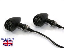 LED Indicators for Indian Chief & Scout Project Bike High Quality Black Alloy