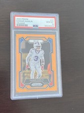 2023 Prizm Damar Hamlin Orange /249 Psa 10 Pop 1