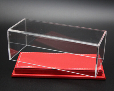 1/43 Model Car Acrylic Case Display Leather Box Transparent Dustproof Customize