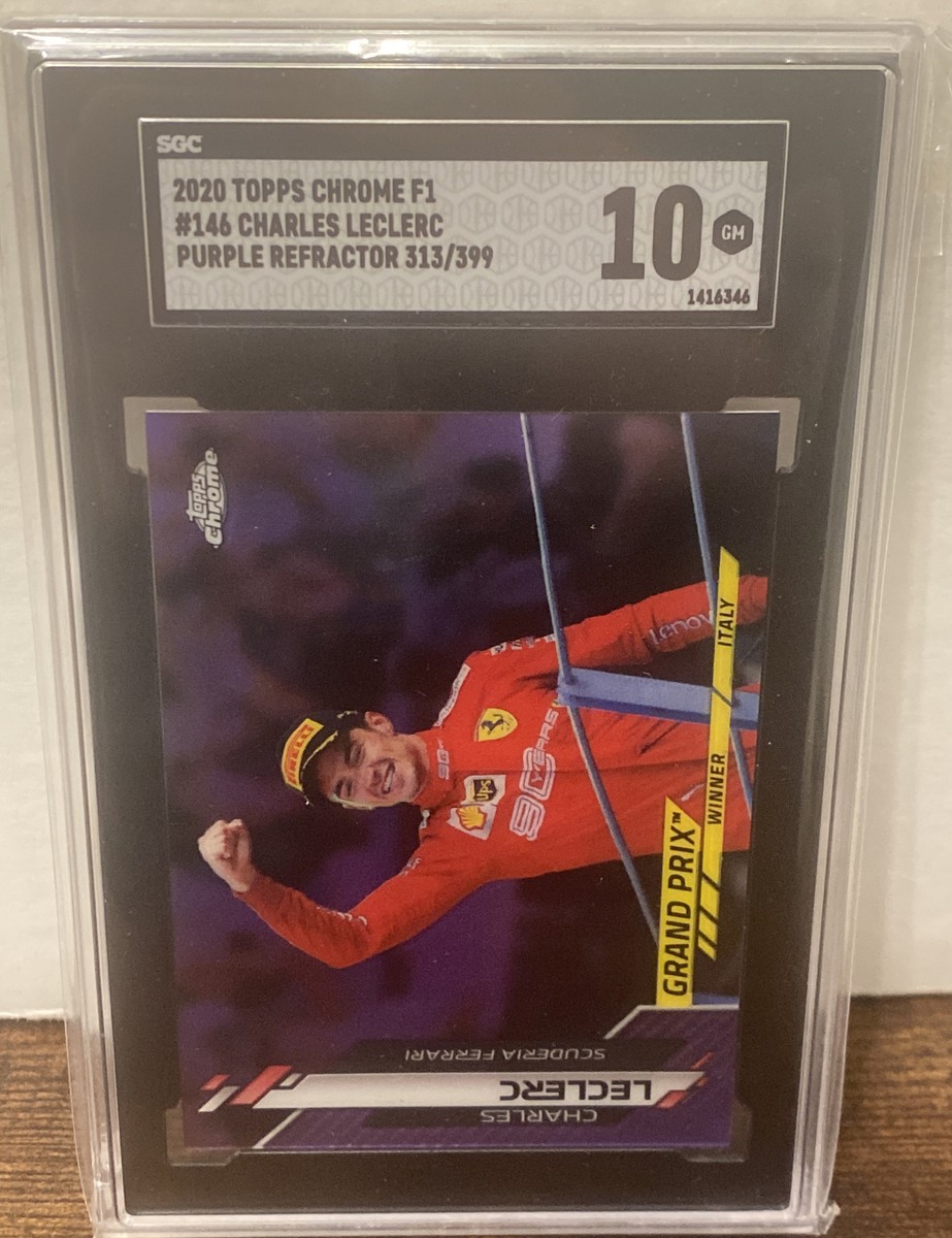 その他 2020 topps chrome f1 CHARLES LECLERC 2020 Topps Chrome F1 #146 CHARLES LECLERC Purple Refractor