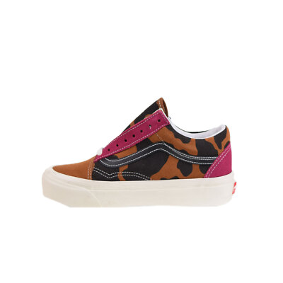 Vans Anaheim Factory Old Skool 36 DX Animal Mix Men's Shoes Brown