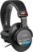 Sony MDR7506 Professional Large Diaphragm Ear-Cup Wired Headphones Sound Monitor
