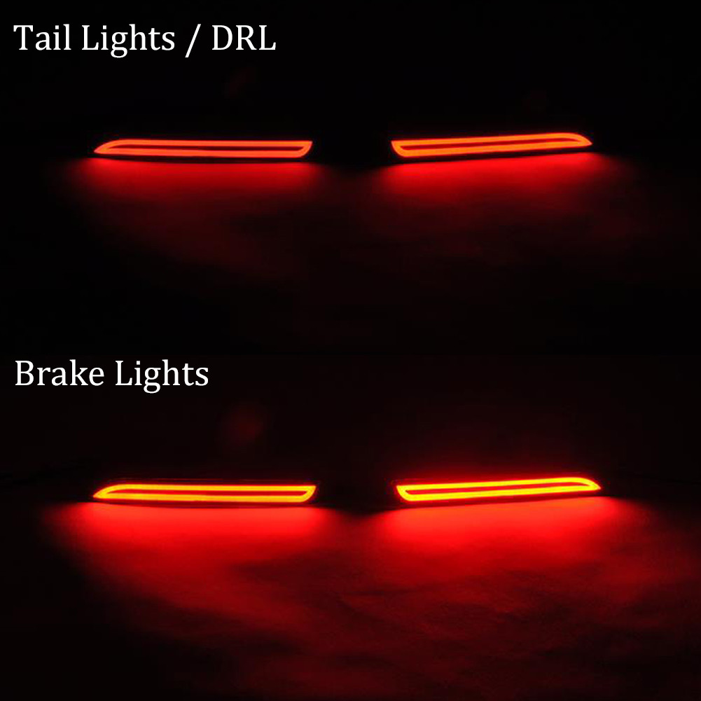 LED Brake Light & Reflector For Toyota RAV4 2019-2022 - Rear Bumper Driving Light 7 thumbnail image