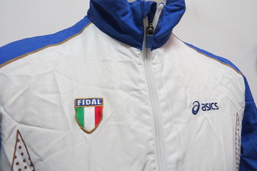 GIACCA JACKET MAGLIA SHIRT FIDAL NAZIONALE JERSEY CORSA ATLETICA RUNNING ITALIA - Picture 4 of 12