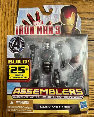 Iron Man 3 War Machine Assemblers 3.75'' INTERCHANGEABLE ARMOR SYSTEM 2012
