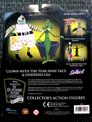 CLOWN With TEAR AWAY FACE UNDERSEA GAL Diamond Select NIGHTMARE