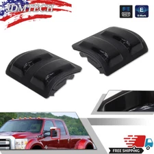 Pair Side Mirror Turn Signal Light Lens For 2008-2016 Ford F-250 F-350 F250 F350
