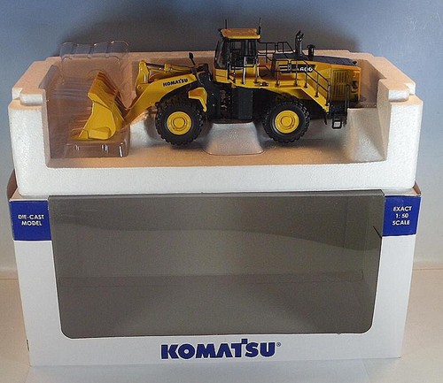 Universal Hobbies 1/50 Komatsu WA 600-8 Radlader OVP #2238 - Bild 2 von 4