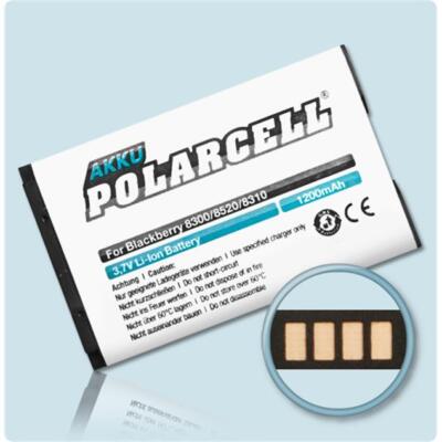 PolarCell Akku für C-S2 - BlackBerry 8700 8700f 8700g 8700r 8700v 8703 1300mAh