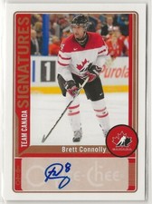 2012-13 O-Pee-Chee Team Canada Signatures #TCBC Brett Connolly