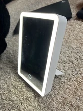 iHome 6" X 8"  Lighted Portable LED Vanity Makeup Mirror with Bluetooth Audio