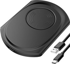 Mouse Jiggler, Ultra Slim, 20dB Quiet  Noiseless, Undetectable Black