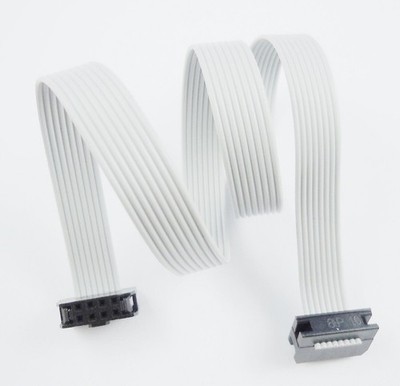 1Pcs 2mm Pitch 2x4 Pin 8 Pin 8 Wire IDC   Ribbon Cable Length 80CM #qm