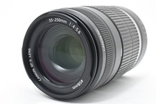   MINT  Canon EF-S 55-250mm F/4-5.6 IS Telephoto Zoom Lens w/Cap From Japan