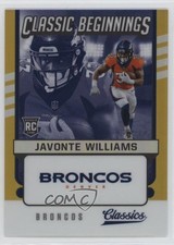 2021 Panini Classics Classic Beginnings Gold 55/75 Javonte Williams #CB-JW 0ud4