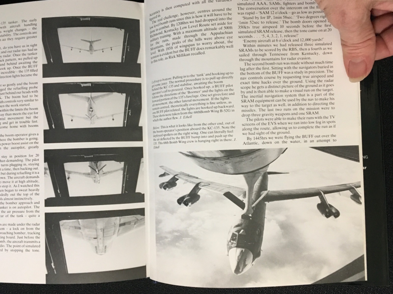 B-52 STRATOFORTRESS Military Aircraft Aviation History Specs Vintage 1981 HC/DJ