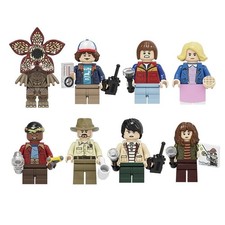 8pc Minifigure Stranger Things Demogorgon Dus...