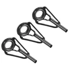 2.0mm Tube Dia Fishing Rod Tips Repair Kit, 3pcs Stainless Steel Ring Guide