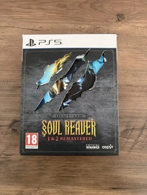 Soul Reaver 1 + 2 Remastered Limited Steelbook Edition PS5