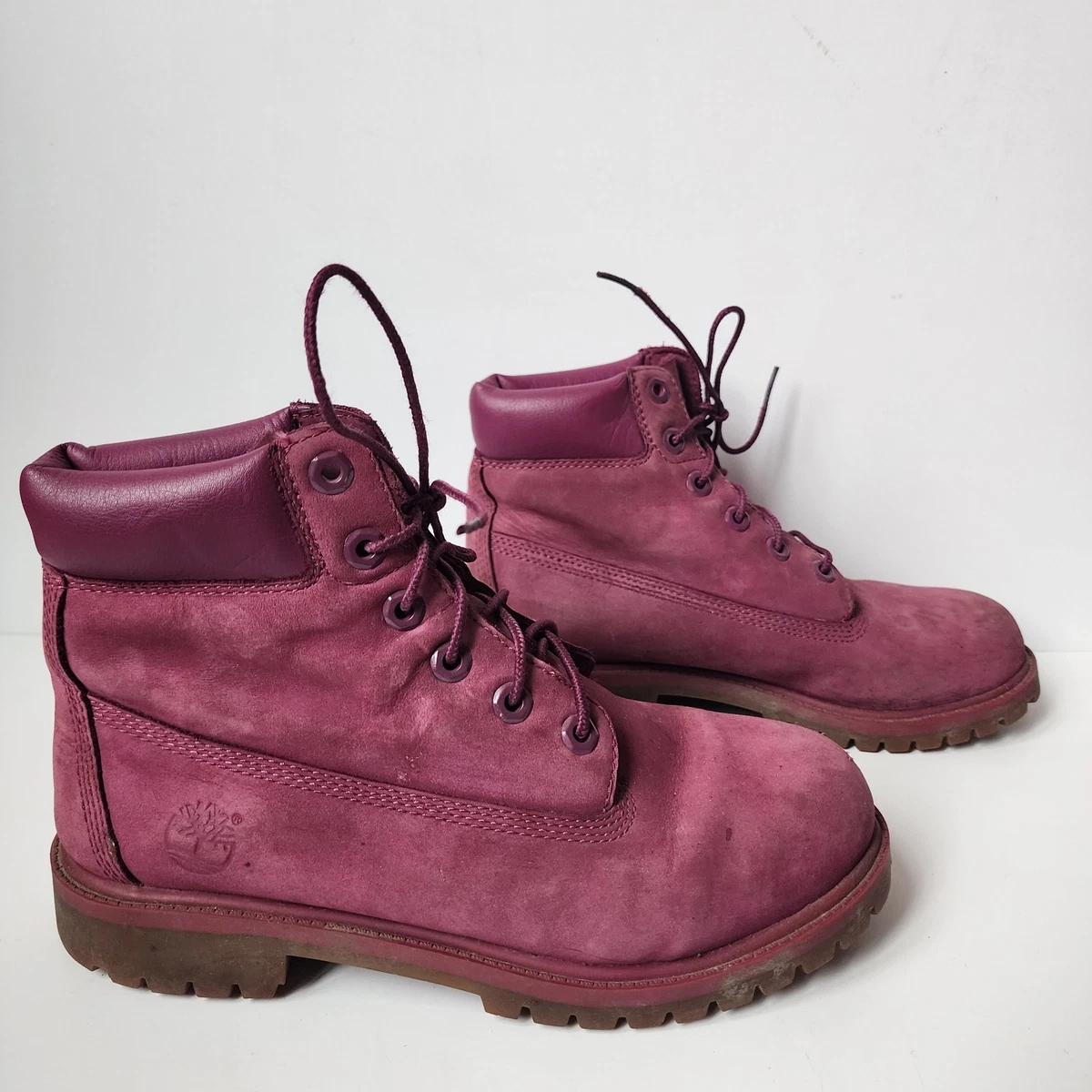 Timberland Pink Low (1-1.9 in) Heel Height Boots for Women for
