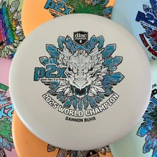 Discmania 2025 Gannon Buhr World Champion Glow Flex 3 P-Line P2x 2/3/0/1