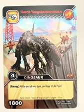 Dinosaur King TCG DKAA 092/100 Fierce Yangchuanosaurus Rare Holo Card