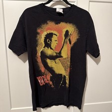 Billy Idol 2010 Tour Shirt Size medium Black Pop Rock Singer
