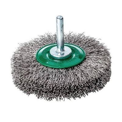 Lessmann Rundbürste D.50mm Drahtstärke 0,3mm VA 11mm 15000min-¹