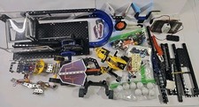 VEX Robotics Parts Mixed Lot Controller Motor Gears Beams Cable Hexbug Distress