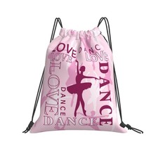 Dance Bag, Gym Drawstring, Ballet Backpack, Dancers, Gifts, Little Women, Girls