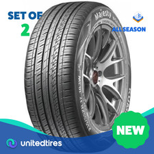 Set Of 2 New P 22540r18 Kumho Majesty Solus Ku50 88w