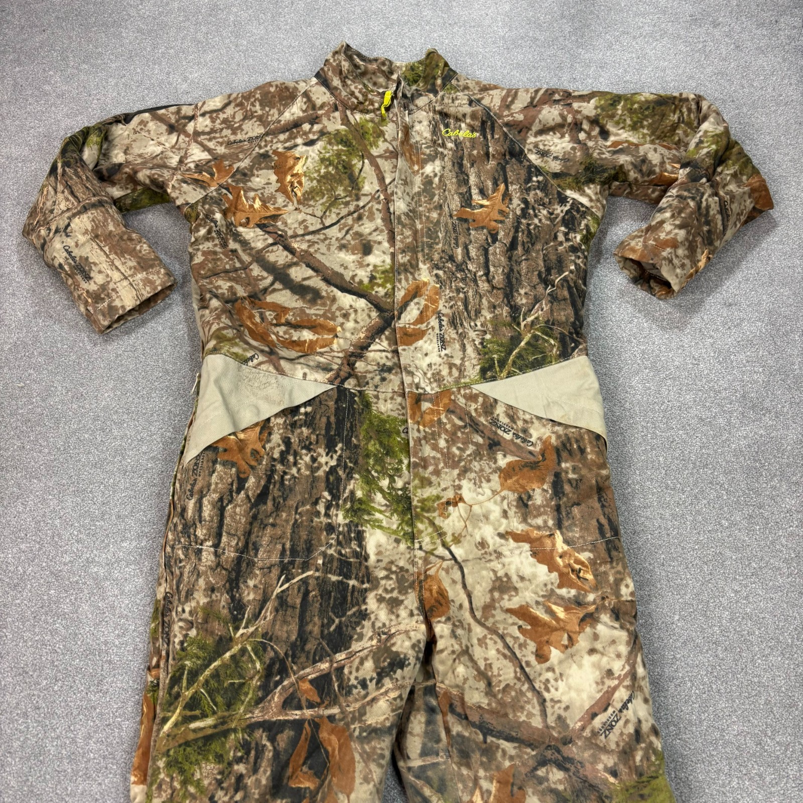 Mono RealTree Niños Grande 40x26 Marrón Camuflaje Caza Lona Mono Juvenil