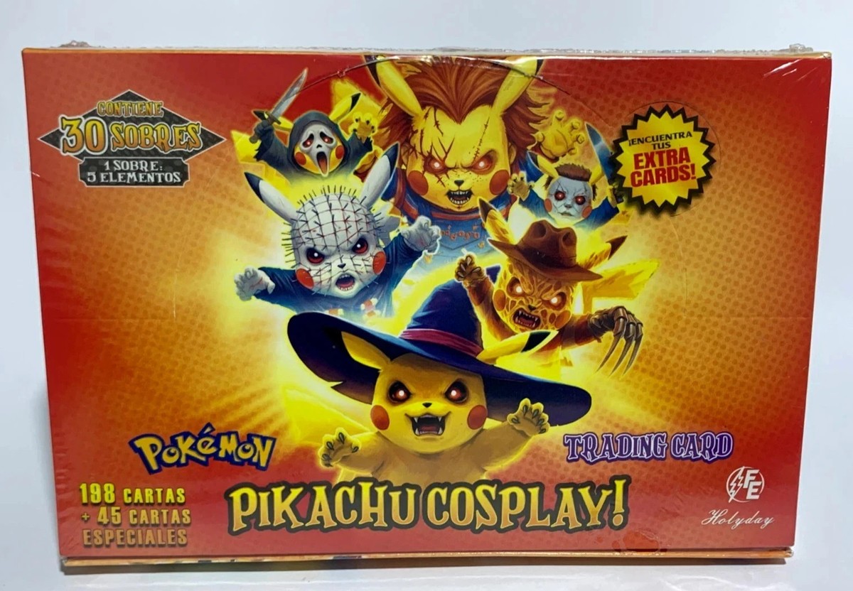 2 BOXES - 2025 BOX POKEMON PIKACHU COSPLAY FE Trading Cards | eBay